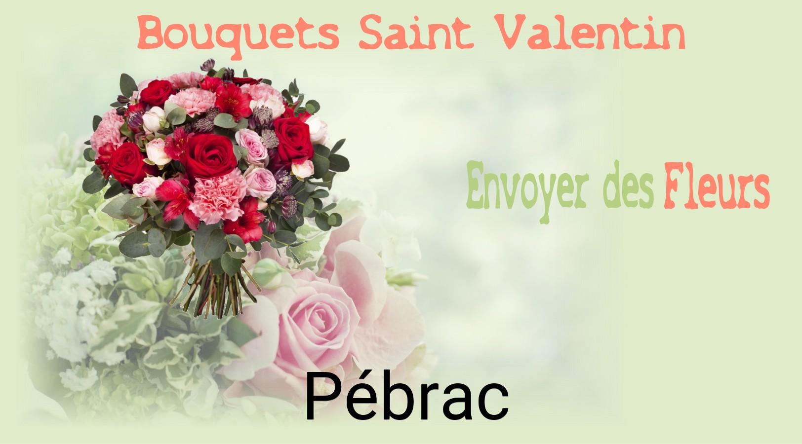 Roses de Saint-Valentin livrées à Pébrac